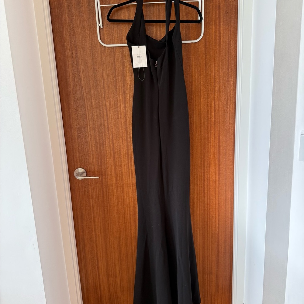 Elegant Black Evening Gown Nookie NWT Viva 2 way gown - Picture 8 of 11